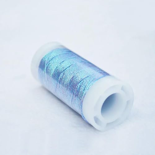 CIVIOOH 1 Rolle Nähgarn Glitzer Kreuzstichgarn Nähgarn Gewebtes Stickgarn Strickschnur Metallicgarn CIVIOOH 1 Rolle Nähgarn Glitzer Kreuzstichgarn Nähgarn Gewebtes Stickgarn Strickschnur Metallicgarn von CIVIOOH