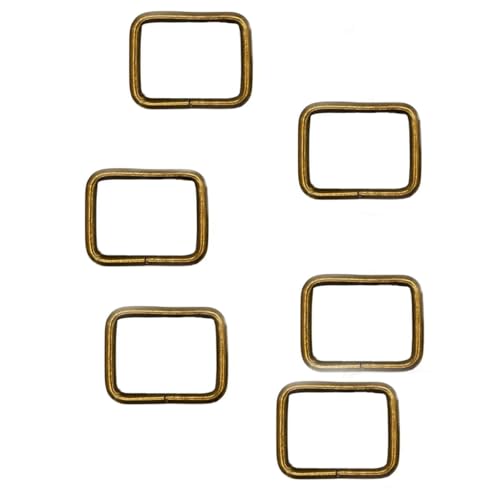 CIVIOOH 10 Pcs/Pack Wire Formed Metal D-Ring Rectangle Loops Slider Adjuster Non-Welded Belt Strap Buckle CIVIOOH 10 Pcs/Pack Wire Formed Metal D-Ring Rectangle Loops Slider Adjuster Non-Welded Belt Strap Buckle von CIVIOOH