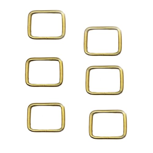 CIVIOOH 10 Pcs/Pack Wire Formed Metal D-Ring Rectangle Loops Slider Adjuster Non-Welded Belt Strap Buckle CIVIOOH 10 Pcs/Pack Wire Formed Metal D-Ring Rectangle Loops Slider Adjuster Non-Welded Belt Strap Buckle von CIVIOOH