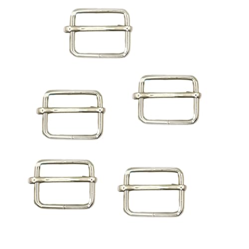 CIVIOOH 10 Pcs/Pack Wire Formed Metal D-Ring Rectangle Loops Slider Adjuster Non-Welded Belt Strap Buckle CIVIOOH 10 Pcs/Pack Wire Formed Metal D-Ring Rectangle Loops Slider Adjuster Non-Welded Belt Strap Buckle von CIVIOOH
