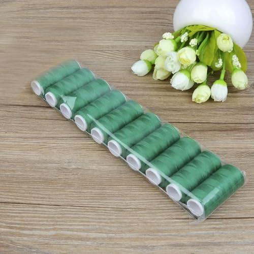 CIVIOOH 10 Stück Näh-Stickgarn, Handnähgarnspule für DIY-Stickerei und Nähmaschine, je 200 Yards CIVIOOH 10 Stück Näh-Stickgarn, Handnähgarnspule für DIY-Stickerei und Nähmaschine, je 200 Yards von CIVIOOH
