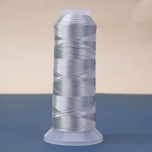 CIVIOOH 150D 0,2 mm Eisseiden-Quastenfaden, Stickgarn, Nähgarn, geflochtenes Nylonband, 1900 Meter pro Spule CIVIOOH 150D 0,2 mm Eisseiden-Quastenfaden, Stickgarn, Nähgarn, geflochtenes Nylonband, 1900 Meter pro Spule von CIVIOOH