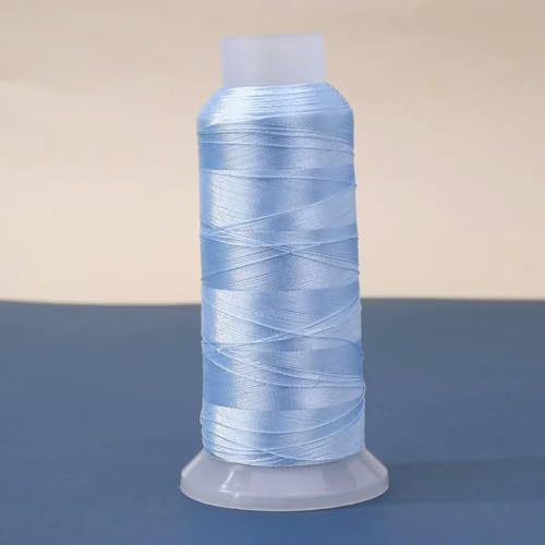 CIVIOOH 150D 0,2 mm Eisseiden-Quastenfaden, Stickgarn, Nähgarn, geflochtenes Nylonband, 1900 Meter pro Spule CIVIOOH 150D 0,2 mm Eisseiden-Quastenfaden, Stickgarn, Nähgarn, geflochtenes Nylonband, 1900 Meter pro Spule von CIVIOOH