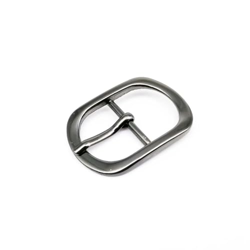 CIVIOOH 2pcs Metal Adjust Roller Pin Buckle Snap Oval Ring Inner Wide 13 15 20 25 32 38mm Leather Bag Handbag Shoe Shoulder Strap Belt Repair von CIVIOOH