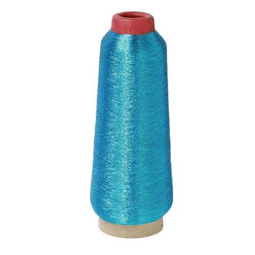 CIVIOOH 3200 m/Rolle Metallic Stickgarn Häkeln Stricken Kreuzstich Garn Maschine Nähen Handarbeiten von CIVIOOH