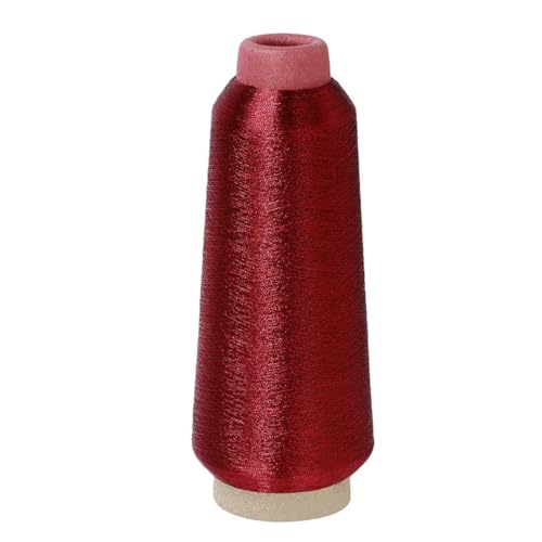 CIVIOOH 3200 m/Rolle Metallic Stickgarn Häkeln Stricken Kreuzstich Garn Maschine Nähen Handarbeiten von CIVIOOH