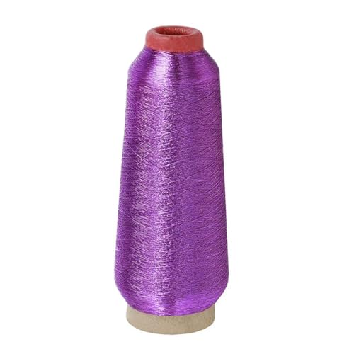 CIVIOOH 3200 m/Rolle Metallic Stickgarn Häkeln Stricken Kreuzstich Garn Maschine Nähen Handarbeiten von CIVIOOH
