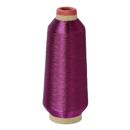CIVIOOH 3200 m/Rolle Metallic Stickgarn Häkeln Stricken Kreuzstich Garn Maschine Nähen Handarbeiten von CIVIOOH