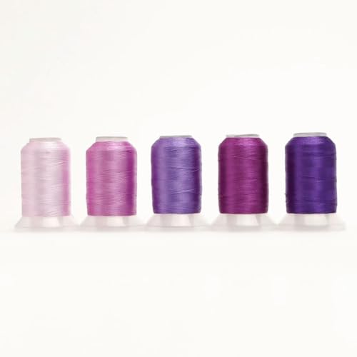 CIVIOOH 4/5 Rollen/Set Polyester-Stickgarn 120D/40WT 500 m/Rolle Maschinengarn CIVIOOH 4/5 Rollen/Set Polyester-Stickgarn 120D/40WT 500 m/Rolle Maschinengarn von CIVIOOH