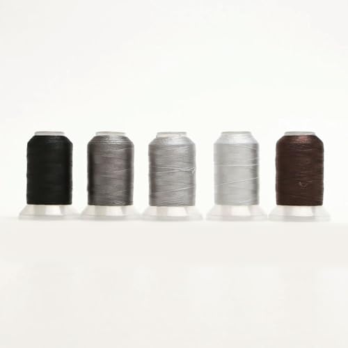 CIVIOOH 4/5 Rollen/Set Polyester-Stickgarn 120D/40WT 500 m/Rolle Maschinengarn CIVIOOH 4/5 Rollen/Set Polyester-Stickgarn 120D/40WT 500 m/Rolle Maschinengarn von CIVIOOH