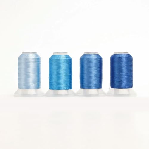 CIVIOOH 4/5 Rollen/Set Polyester-Stickgarn 120D/40WT 500 m/Rolle Maschinengarn CIVIOOH 4/5 Rollen/Set Polyester-Stickgarn 120D/40WT 500 m/Rolle Maschinengarn von CIVIOOH