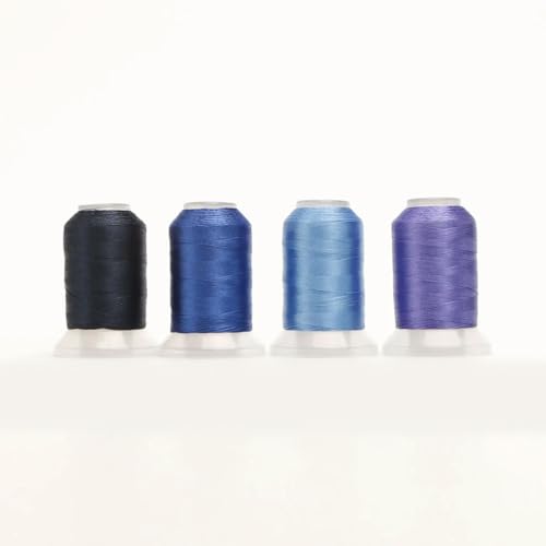 CIVIOOH 4/5 Rollen/Set Polyester-Stickgarn 120D/40WT 500 m/Rolle Maschinengarn CIVIOOH 4/5 Rollen/Set Polyester-Stickgarn 120D/40WT 500 m/Rolle Maschinengarn von CIVIOOH