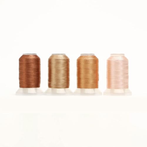 CIVIOOH 4/5 Rollen/Set Polyester-Stickgarn 120D/40WT 500 m/Rolle Maschinengarn CIVIOOH 4/5 Rollen/Set Polyester-Stickgarn 120D/40WT 500 m/Rolle Maschinengarn von CIVIOOH