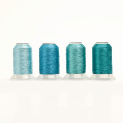 CIVIOOH 4/5 Rollen/Set Polyester-Stickgarn 120D/40WT 500 m/Rolle Maschinengarn CIVIOOH 4/5 Rollen/Set Polyester-Stickgarn 120D/40WT 500 m/Rolle Maschinengarn von CIVIOOH