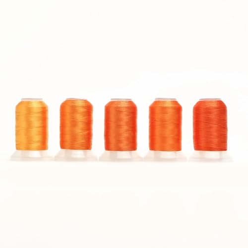 CIVIOOH 4/5 Rollen/Set Polyester-Stickgarn 120D/40WT 500 m/Rolle Maschinengarn CIVIOOH 4/5 Rollen/Set Polyester-Stickgarn 120D/40WT 500 m/Rolle Maschinengarn von CIVIOOH