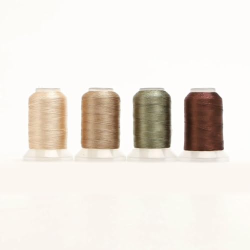 CIVIOOH 4/5 Rollen/Set Polyester-Stickgarn 120D/40WT 500 m/Rolle Maschinengarn CIVIOOH 4/5 Rollen/Set Polyester-Stickgarn 120D/40WT 500 m/Rolle Maschinengarn von CIVIOOH
