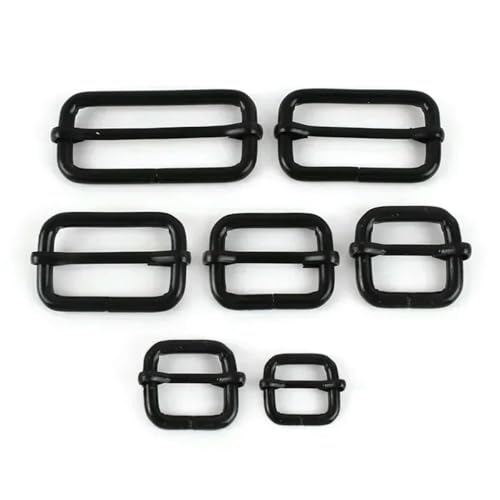 CIVIOOH 5/10Pc 20-50mm Metal Slides Wire-Formed Roller Pin Buckles Strap Slider Adjuster for Bags Garment Leather Accessories CIVIOOH 5/10Pc 20-50mm Metal Slides Wire-Formed Roller Pin Buckles Strap Slider Adjuster for Bags Garment Leather Accessories von CIVIOOH