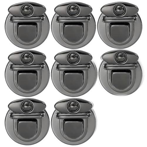 CIVIOOH 5/10pcs Metal Locks Bag Clasp Catch Buckles for Handbags Purse Tote Closures Snap DIY Craft Hardware Case Accessories von CIVIOOH