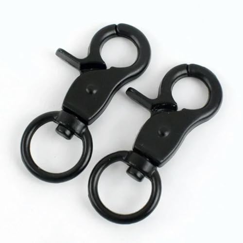 CIVIOOH 5-20Pcs 13mm Metal Buckle for Bag Strap Small Carabiner Swivel Lobster Clasp Webbing Trigger Clip Snap Hook Keychain Accessories CIVIOOH 5-20Pcs 13mm Metal Buckle for Bag Strap Small Carabiner Swivel Lobster Clasp Webbing Trigger Clip Snap Hook Keychain Accessories von CIVIOOH