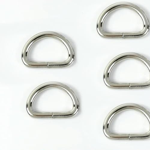 CIVIOOH 5Pcs Bag Buckles Metal O D Ring Clip Clasp Glide Slider Hook Backpack Belt Strap DIY Hardware Sewing Accessories CIVIOOH 5Pcs Bag Buckles Metal O D Ring Clip Clasp Glide Slider Hook Backpack Belt Strap DIY Hardware Sewing Accessories von CIVIOOH