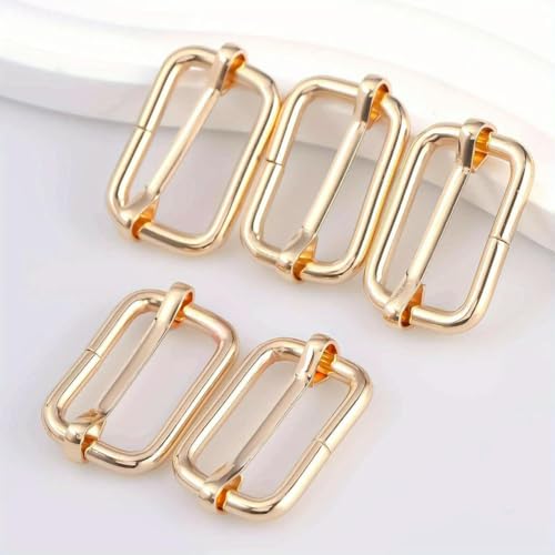 CIVIOOH 5pcs Metal Roller Buckle Ring for Belt Bags DIY Accessories Pin Buckle Webbing Slider Strap CIVIOOH 5pcs Metal Roller Buckle Ring for Belt Bags DIY Accessories Pin Buckle Webbing Slider Strap von CIVIOOH