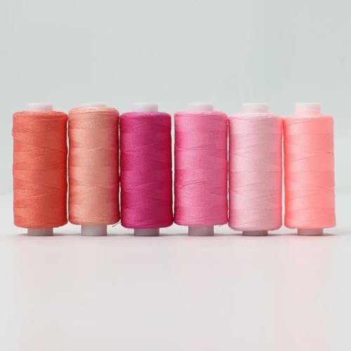 CIVIOOH 6 Stück/Packung, sortiertes Nähgarn aus Polyester für DIY-Nähstickereien CIVIOOH 6 Stück/Packung, sortiertes Nähgarn aus Polyester für DIY-Nähstickereien von CIVIOOH