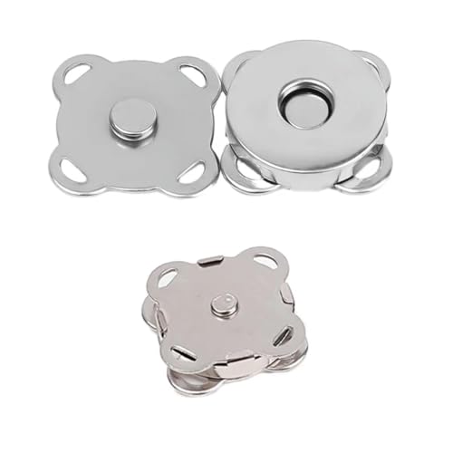CIVIOOH Magnetic Snap Button Metal Invisible Sew on Button Lock Clasps Fasteners for Purse Bags Clothes Craft DIY Accessories von CIVIOOH