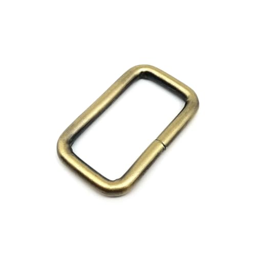 CIVIOOH Metal Rectangle Square O D Ring Buckle Clasp DIY for Thickened Handbag Leather Bag Strap Belt Webbing Dog Collar Chain von CIVIOOH