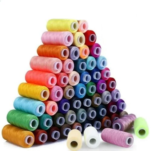 CIVIOOH Nähgarn-Set, Polyester-Garn-Set zum Nähen mit der Hand oder der Maschine, 200 m pro Spule CIVIOOH Nähgarn-Set, Polyester-Garn-Set zum Nähen mit der Hand oder der Maschine, 200 m pro Spule von CIVIOOH
