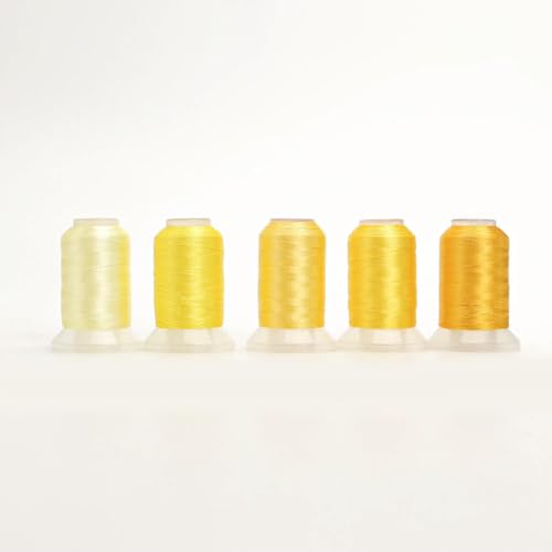 CIVIOOH Polyester-Stickgarn, 500 m, für Heimmaschinen von CIVIOOH