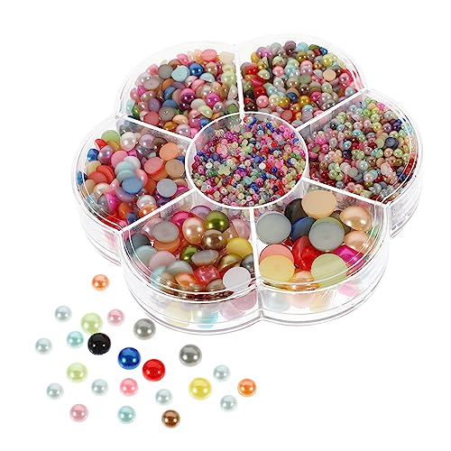 CIYODO ABS-Material flache Rückseite 5600 Halbperlen für Heimwerkerarbeiten Kopfschmuck Nagelkunst Hochzeitsdeko CIYODO ABS-Material flache Rückseite 5600 Halbperlen für Heimwerkerarbeiten Kopfschmuck Nagelkunst Hochzeitsdeko von CIYODO