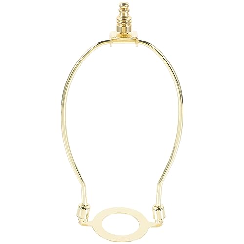 CIYODO 1 Paar 8 Schreibtischlampe Hornständer Klein Lampenfassung Schraubbefestigung Lampenschirm Licht Steckdose Harfe Endstücke Lampenhalter Aluminiumlegierung Black von CIYODO