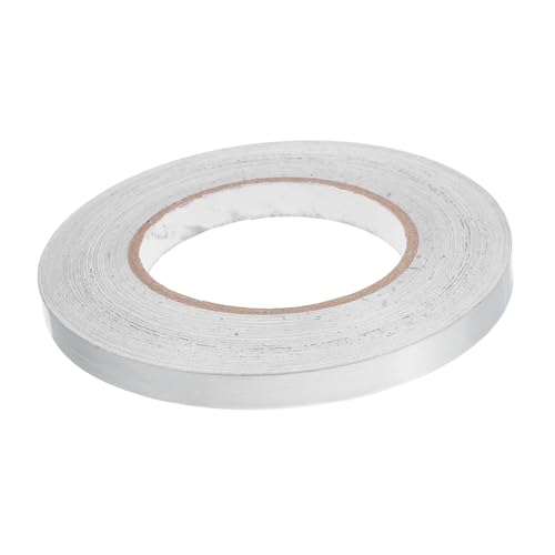 CIYODO 1 Rolle Aluminiumband Selbstklebendes Lichtblockierendes Feuerfestes Klebeband für Elektrische Reparaturen Hvac Abdichtung Industrielle Isolierung Hochleistungsfähig Vielseitig von CIYODO