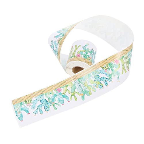 CIYODO 1 Rolle Cactus Border Sticker für Pinnwände Classroom Dekoration Selbstklebend für Tafel Fenster und Frisch und Praktisch CIYODO 1 Rolle Cactus Border Sticker für Pinnwände Classroom Dekoration Selbstklebend für Tafel Fenster und Frisch und Praktisch von CIYODO
