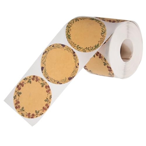 CIYODO 1 Rolle Geschenkname Tag Taschen Selbstkleberetikett Umschlagetikett Gruß Etiketten Aufkleber Klebrig Verpackung Dekoration Dekorative Etikett Kraftpapier CIYODO 1 Rolle Geschenkname Tag Taschen Selbstkleberetikett Umschlagetikett Gruß Etiketten Aufkleber Klebrig Verpackung Dekoration Dekorative Etikett Kraftpapier von CIYODO