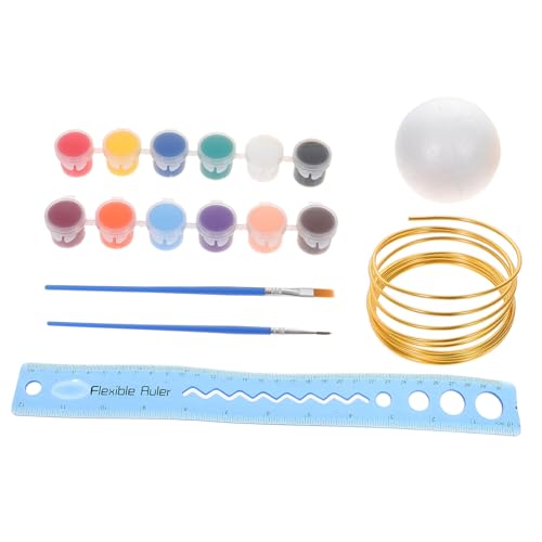CIYODO 1 Satz Globe Materialpaket Runder Schaum Weißer Schaum Solarsystem Projekt Schulmaterial-kit Für Mädchen Im Teenageralter 12-14 Für Mädchen 8-10 Acrylfarbe CIYODO 1 Satz Globe Materialpaket Runder Schaum Weißer Schaum Solarsystem Projekt Schulmaterial-kit Für Mädchen Im Teenageralter 12-14 Für Mädchen 8-10 Acrylfarbe von CIYODO