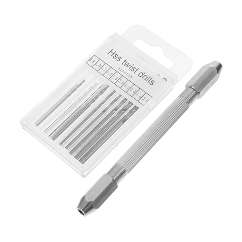 CIYODO 1 Satz Mini Hexagonal Bohrer Set für Uhrenreparatur Doppelender Bohrer Zangenhalter Vielseitiges Werkzeug für Uhren Brillen Schmuck Hochwertiges für Präzise Reparaturen von CIYODO