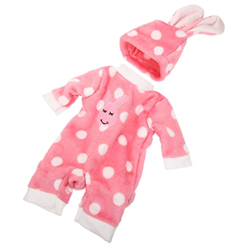 CIYODO 1 Satz Puppenkleidung Babypuppe Kleidung Für Neugeborene Outfits Pyjama Kleidung Für Puppen Zubehör Für Puppenbabys Puppenkostüm Puppe Weihnachtskleidung Rosa Stoff CIYODO 1 Satz Puppenkleidung Babypuppe Kleidung Für Neugeborene Outfits Pyjama Kleidung Für Puppen Zubehör Für Puppenbabys Puppenkostüm Puppe Weihnachtskleidung Rosa Stoff von CIYODO