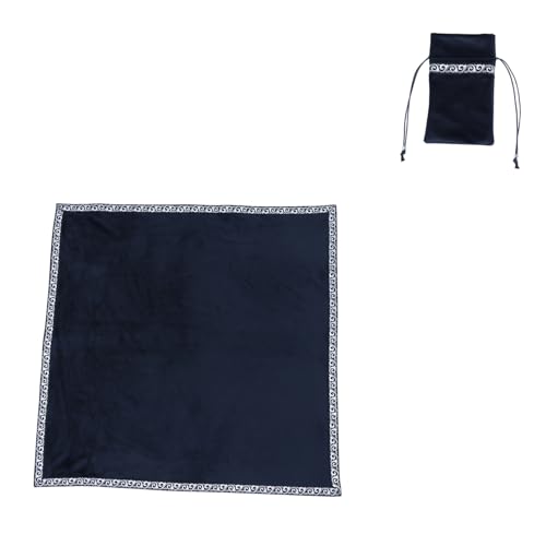CIYODO 1 Satz Weissagung Tischdecke Tarotkarten Tischdecke Tasche Tarot-Tischdecke Zubehör für Tarotkarten Taschen für Tarotkarten Tasche für Tarotkarten Dicker Samt Black CIYODO 1 Satz Weissagung Tischdecke Tarotkarten Tischdecke Tasche Tarot-Tischdecke Zubehör für Tarotkarten Taschen für Tarotkarten Tasche für Tarotkarten Dicker Samt Black von CIYODO