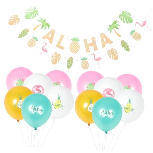 CIYODO 1 Satz hawaiianische Partydekorationen Ananas Kokosnuss LED tropisch Lieferungen Baum Geburtstagsbanner zum Thema Obst hawaiianische Fahne Hawaii-Banner Papier CIYODO 1 Satz hawaiianische Partydekorationen Ananas Kokosnuss LED tropisch Lieferungen Baum Geburtstagsbanner zum Thema Obst hawaiianische Fahne Hawaii-Banner Papier von CIYODO
