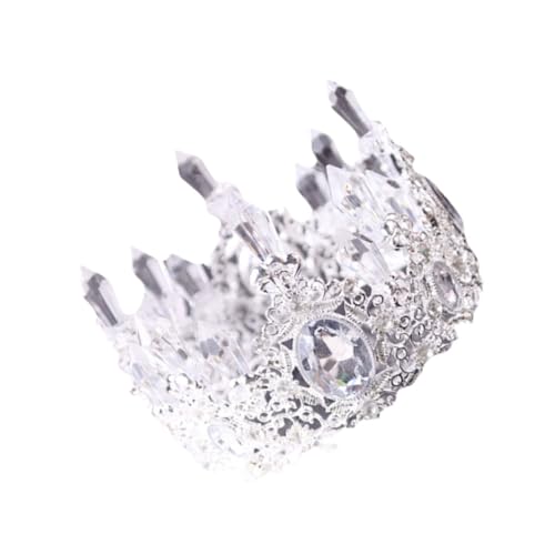 CIYODO 1 Stück Barocke Kristallkrone Tortenaufsatz Elegante Dessertkrone für Hochzeiten Geburtstagsfeiern und Prinzessinnen Deko Silber Dekoration für Torten und Festlichkeiten CIYODO 1 Stück Barocke Kristallkrone Tortenaufsatz Elegante Dessertkrone für Hochzeiten Geburtstagsfeiern und Prinzessinnen Deko Silber Dekoration für Torten und Festlichkeiten von CIYODO