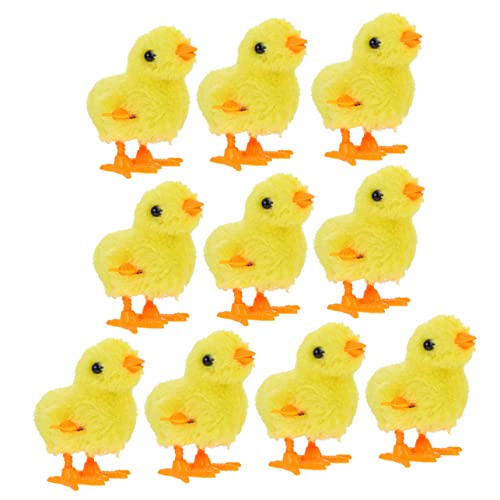 CIYODO 10 Stück Aufziehbares Hühnerspielzeug Huhn Tierspielzeug Aufwinden Küken Aufziehen Aufziehspielzeug Hühnerspielzeug Aufziehen Plüschstoffe CIYODO 10 Stück Aufziehbares Hühnerspielzeug Huhn Tierspielzeug Aufwinden Küken Aufziehen Aufziehspielzeug Hühnerspielzeug Aufziehen Plüschstoffe von CIYODO