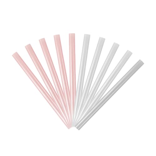 CIYODO 10 Stück Bunte Heißklebepistolen Sticks Starke Haftung für DIY Handwerke Bastelbedarf für Reparaturen und Dekorationen Rosa Weiße Sticks CIYODO 10 Stück Bunte Heißklebepistolen Sticks Starke Haftung für DIY Handwerke Bastelbedarf für Reparaturen und Dekorationen Rosa Weiße Sticks von CIYODO