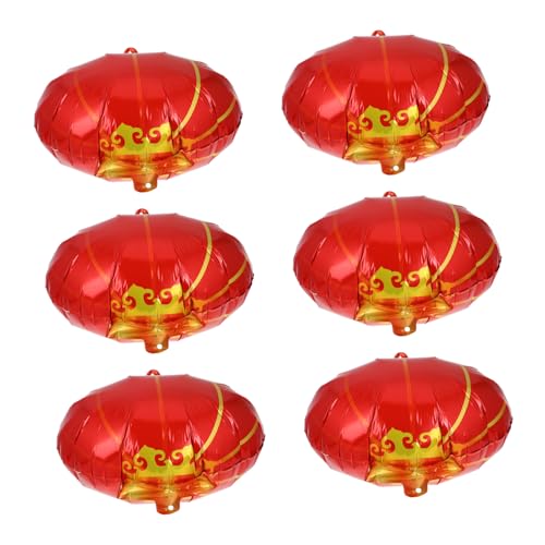 CIYODO 10 Stück Laternenballons Rot und Gold für Neujahrsdekorationen Mylar Heliumballons Ballon Backdrop für Feiern und Dekorativ für und Außenbereiche CIYODO 10 Stück Laternenballons Rot und Gold für Neujahrsdekorationen Mylar Heliumballons Ballon Backdrop für Feiern und Dekorativ für und Außenbereiche von CIYODO