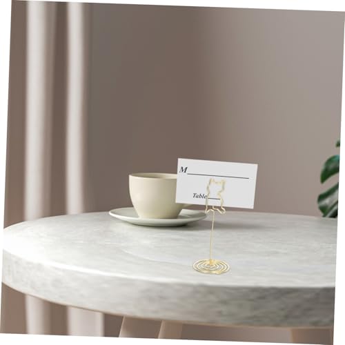 CIYODO 10 Stück Metall Notizhalter mit Starker Klammerkraft Vielseitige Tischkartenhalter für Hochzeiten Büro Restaurants Sicherer Dokumenten Memohalter für Karten Fotos Notizen CIYODO 10 Stück Metall Notizhalter mit Starker Klammerkraft Vielseitige Tischkartenhalter für Hochzeiten Büro Restaurants Sicherer Dokumenten Memohalter für Karten Fotos Notizen von CIYODO