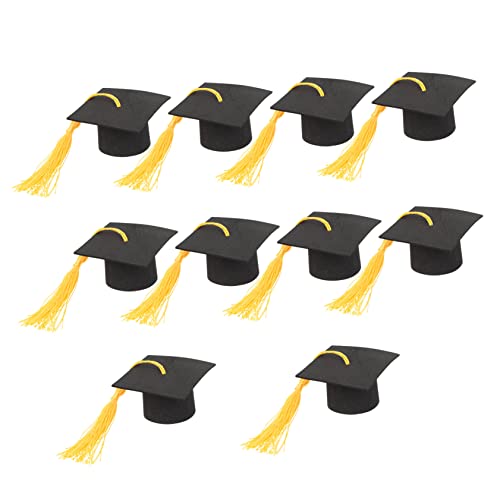 CIYODO 10 Stücke Graduation Hut für Kuchen Mini Doktoranden-level-research-team Caps Papier Handwerk Decor Senior Jahr Schmuck Party Hut CIYODO 10 Stücke Graduation Hut für Kuchen Mini Doktoranden-level-research-team Caps Papier Handwerk Decor Senior Jahr Schmuck Party Hut von CIYODO