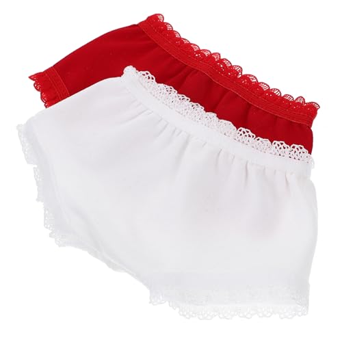 CIYODO 10 Stück Puppen-Spitzenhöschen Puppensachen Mädchen Puppe Zubehör für Babypuppen puppenkleidung Puppen Kleidung Puppenmode Puppenhöschen Höschen Polyester von CIYODO