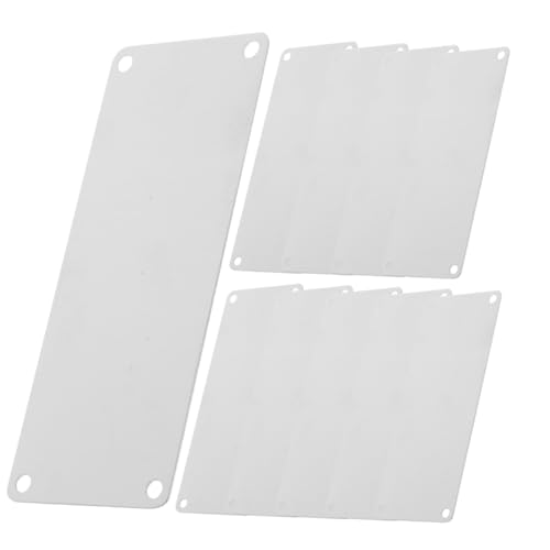 CIYODO 10 Stück Teiliges Edelstahl Blanko Schild mit Löchern Gravierbare Metallschilder für DIY Namensschilder Robuste Türplaketten für Büro Hotel Zuhause Rostfrei CIYODO 10 Stück Teiliges Edelstahl Blanko Schild mit Löchern Gravierbare Metallschilder für DIY Namensschilder Robuste Türplaketten für Büro Hotel Zuhause Rostfrei von CIYODO