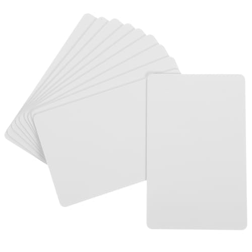 CIYODO 10 Stück Teiliges PVC Blanko Mitgliedskarten Stark Doppelseitig Beschichtet für Tintenstrahldrucker DIY Namensschilder Ausweise und Preisschilder Langlebig und Vielseitig CIYODO 10 Stück Teiliges PVC Blanko Mitgliedskarten Stark Doppelseitig Beschichtet für Tintenstrahldrucker DIY Namensschilder Ausweise und Preisschilder Langlebig und Vielseitig von CIYODO