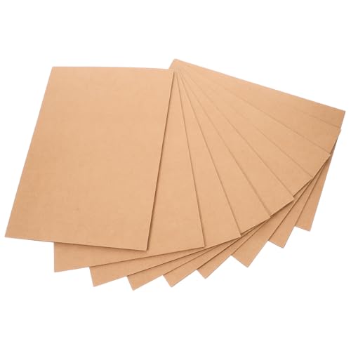 CIYODO 10 Stück Teiliges Papier Dokumentenfolder aus Kraftpapier Einfacher Einsteckschlitz Robuster Papierorganizer für Büro Schule Zuhause Praktischer Dokumentenhalter von CIYODO
